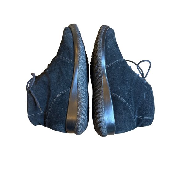 Drew Womens Boot Size 9WW Krista Comfort Bootie Diabetic Double Depth Black Sued - Picture 5 of 11